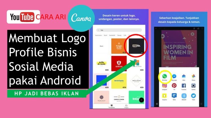 Cara Membuat Logo Di Canva Android