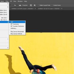 Bagaimana Cara Memutar Canvas Di Photoshop