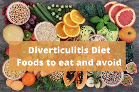 diet for diverticulitis