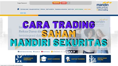 Mandiri Securities Online Trading