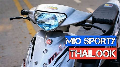 Modifikasi Mio Sporty Putih Thailook